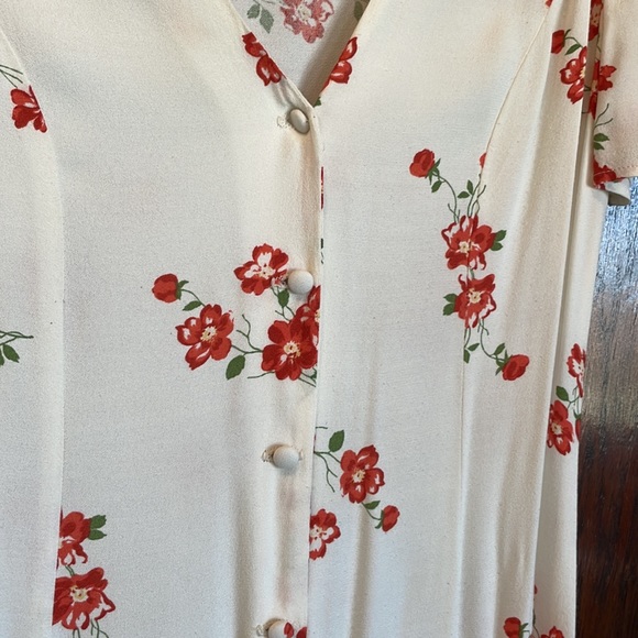 Reformation Size 10, Locklin Magdalena MIDI Floral Dress - Picture 2 of 8